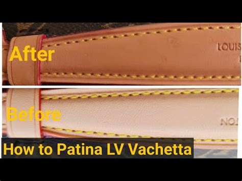 how to darken patina on louis vuitton|Louis Vuitton leather darkening.